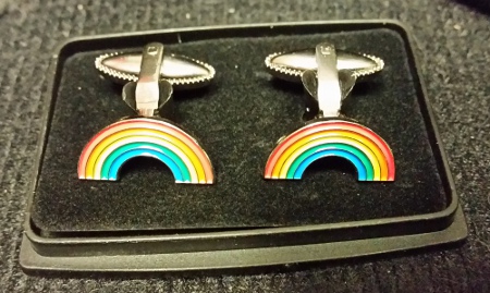 Royal Ark Mariner Rainbow Cufflinks